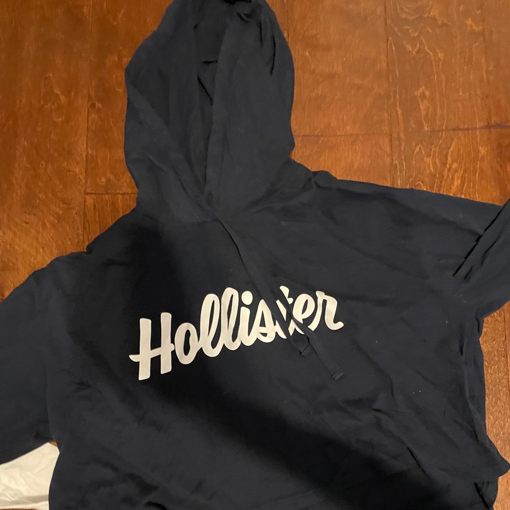 Hollister cropped sweatshirt